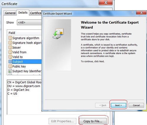 Google Chrome 51 - Root CA Certificates Details View