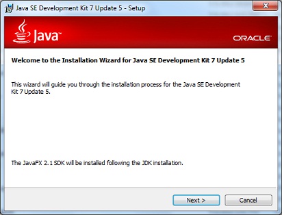 Java SE 7 Installation Setup