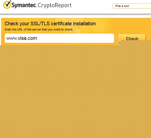Symantec SSL/TLS Certificate Installation Checker
