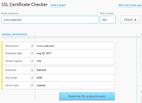 sslchecker SSL Certificate Checker