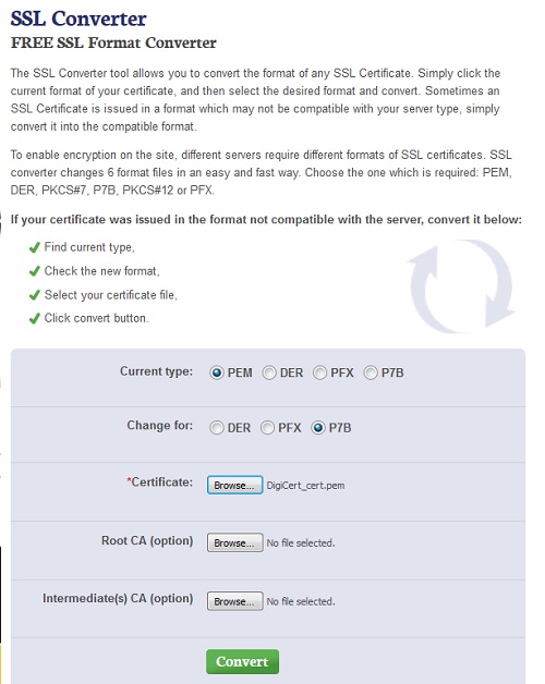 thesslstore.com SSL Converter